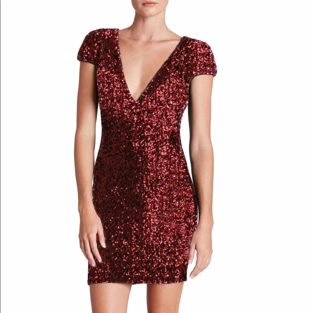 Dress the Population Sequin Dress